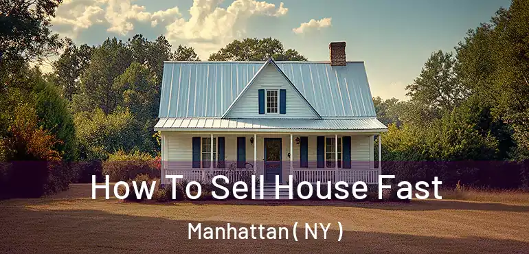  How To Sell House Fast Manhattan ( NY )